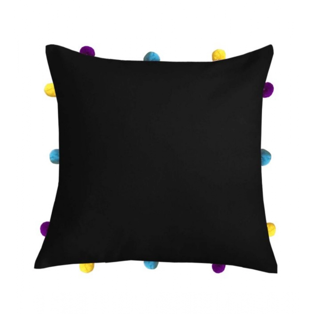53968200510_8e4404374c_o_d-1000x1000-1.webp Black Cotton Pom Pom Cushion Covers