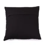 Generic Pack Of_2 Cotton Printed Cushion Cover Sets (Black, Size: 16x16 In) - Image 2