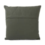 Generic Pack Of_2 Cotton Printed Cushion Cover Sets (Green, Size: 16x16 In) - Image 3