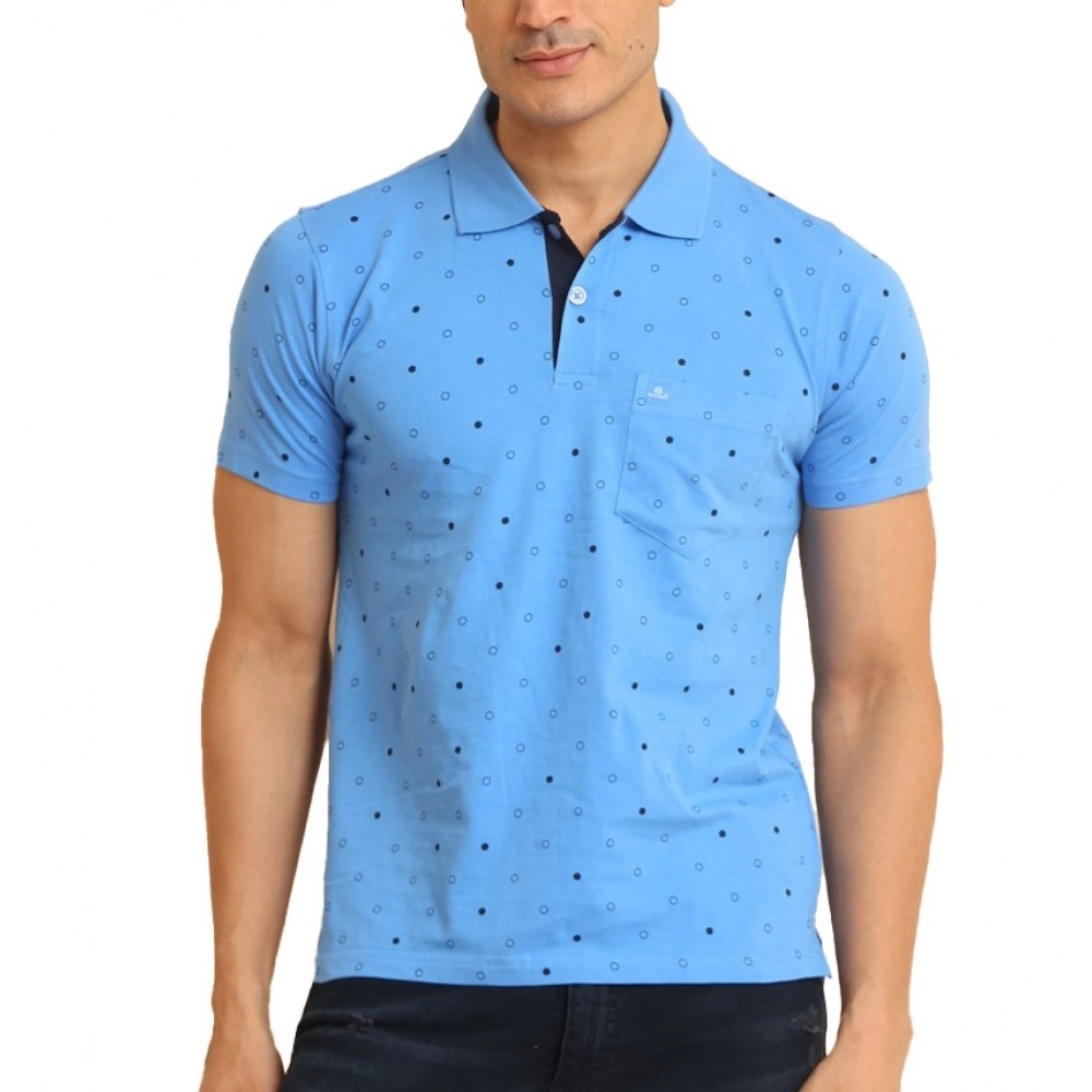 Men's Blue Polo T-Shirt