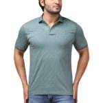Men's Printed Polo T-Shirt