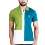 mens printed polo t-shirt