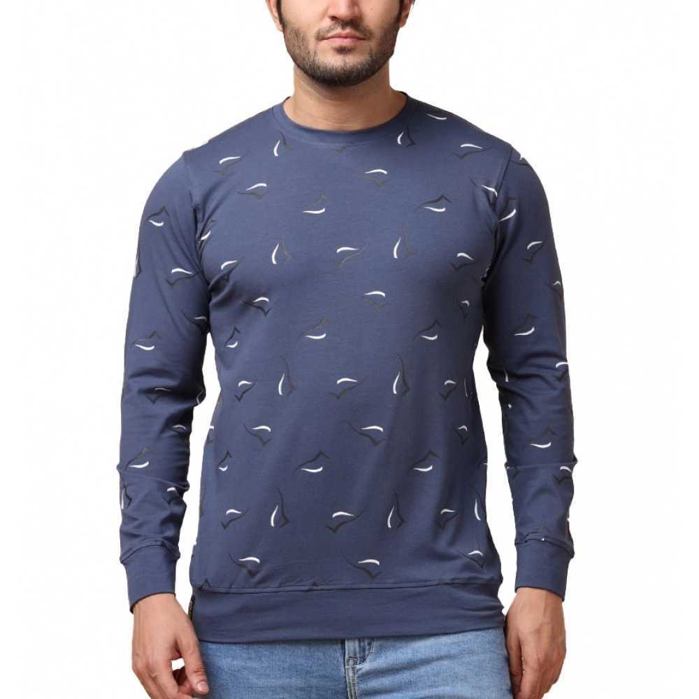 53989419591_665dcbd74f_o_d-1000x1000-1.webp Generic Men's Casual Cotton Printed Round Neck Full Sleeve T-Shirt (Blue) - Image 1