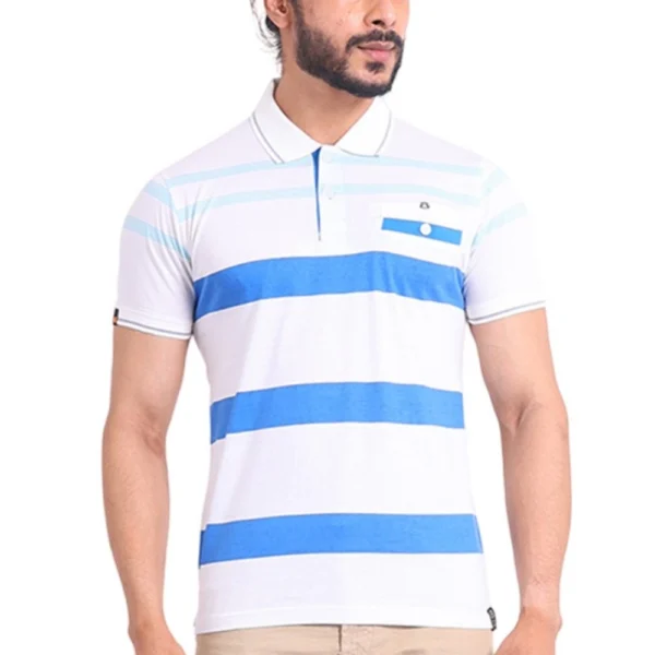 Men's Printed Polo T-Shirt