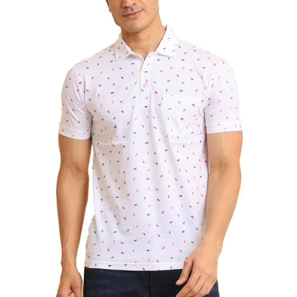 53989734514_720b6343a0_o_d-1000x1000-1.webp Generic Men's Casual Cotton Printed Polo Neck Half Sleeve T-Shirt (White) - Image 1