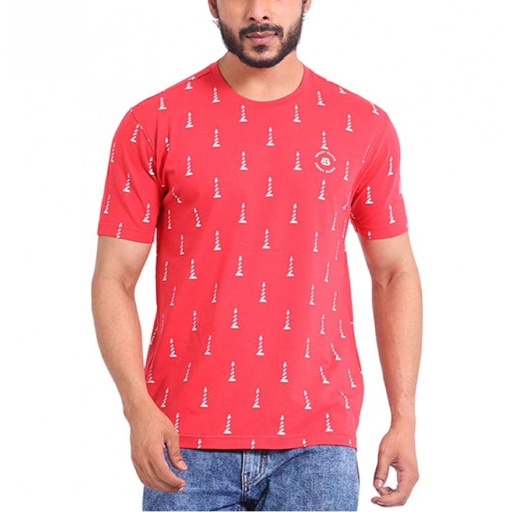 53989735024_3dabdd2bea_o_d-1000x1000-1.webp Generic Men's Casual Cotton Printed Round Neck Half Sleeve T-Shirt (Red) - Image 1
