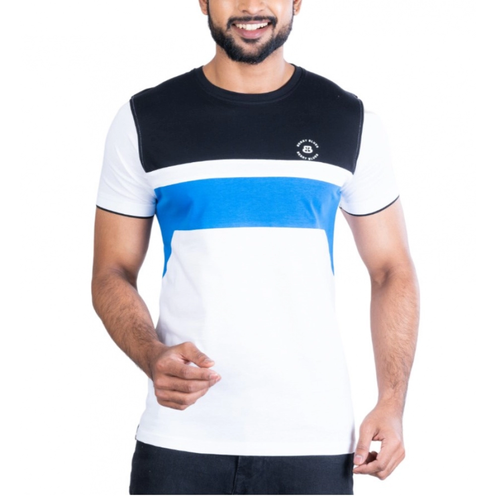 53989844850_df779483a4_o_d-1000x1000-1.webp Generic Men's Casual Cotton Printed Round Neck Half Sleeve T-Shirt (Black) - Image 1