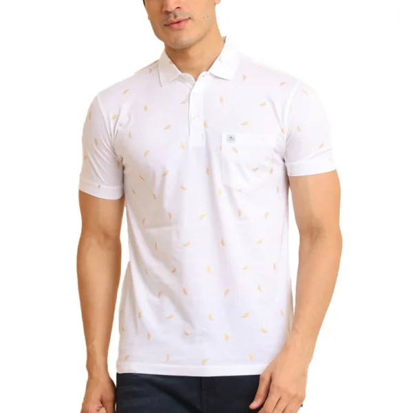 Men's Printed Polo T-Shirt