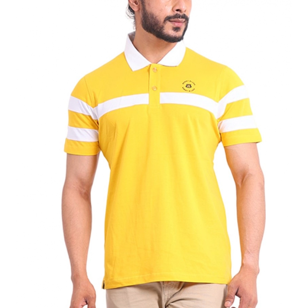 53989845685_f565977c07_o_d-1000x1000-1.webp Generic Men's Casual Cotton Printed Polo Neck Half Sleeve T-Shirt (Yellow) - Image 1
