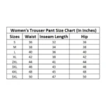 Womens Printed Cotton Trousers - Angle 4