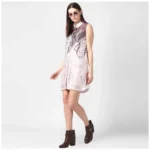 Women's Orange Dress - Angle 5