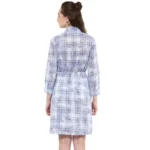 buy womens blue checkered dress