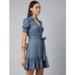 Women's Polka Dot Dress - Angle 3