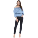 women's denim top online