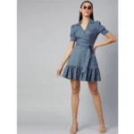 Women's Polka Dot Dress - Angle 6
