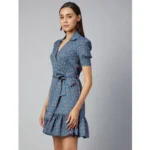Women's Polka Dot Dress - Angle 4