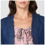 Women's Denim Shrug - Angle 2