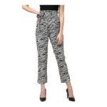 Women's Animal Print Trousers