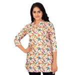 Womens Multicolor Top