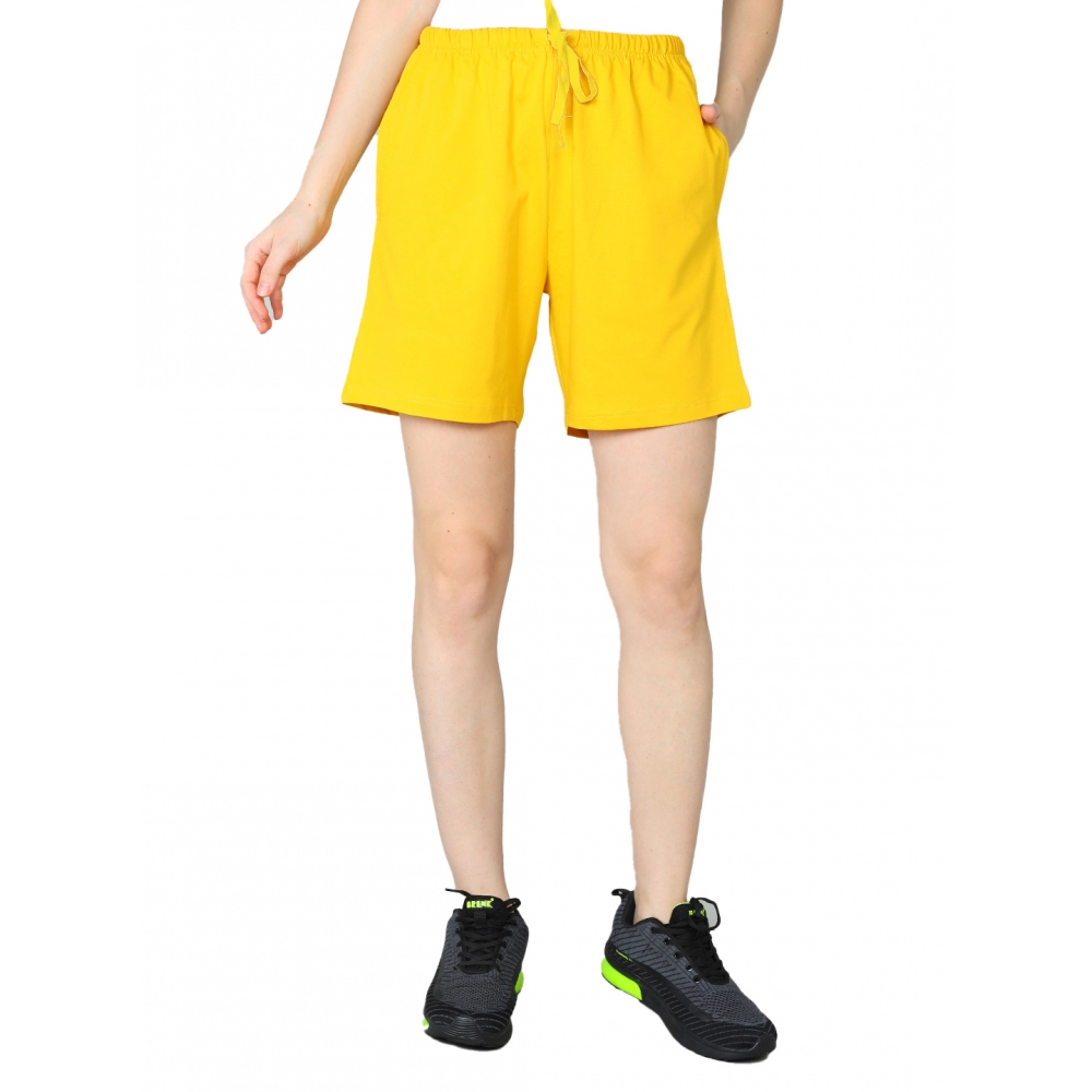 54090133478_4898c7577c_o_d-1000x1000-1.webp Women's Yellow Cotton Shorts