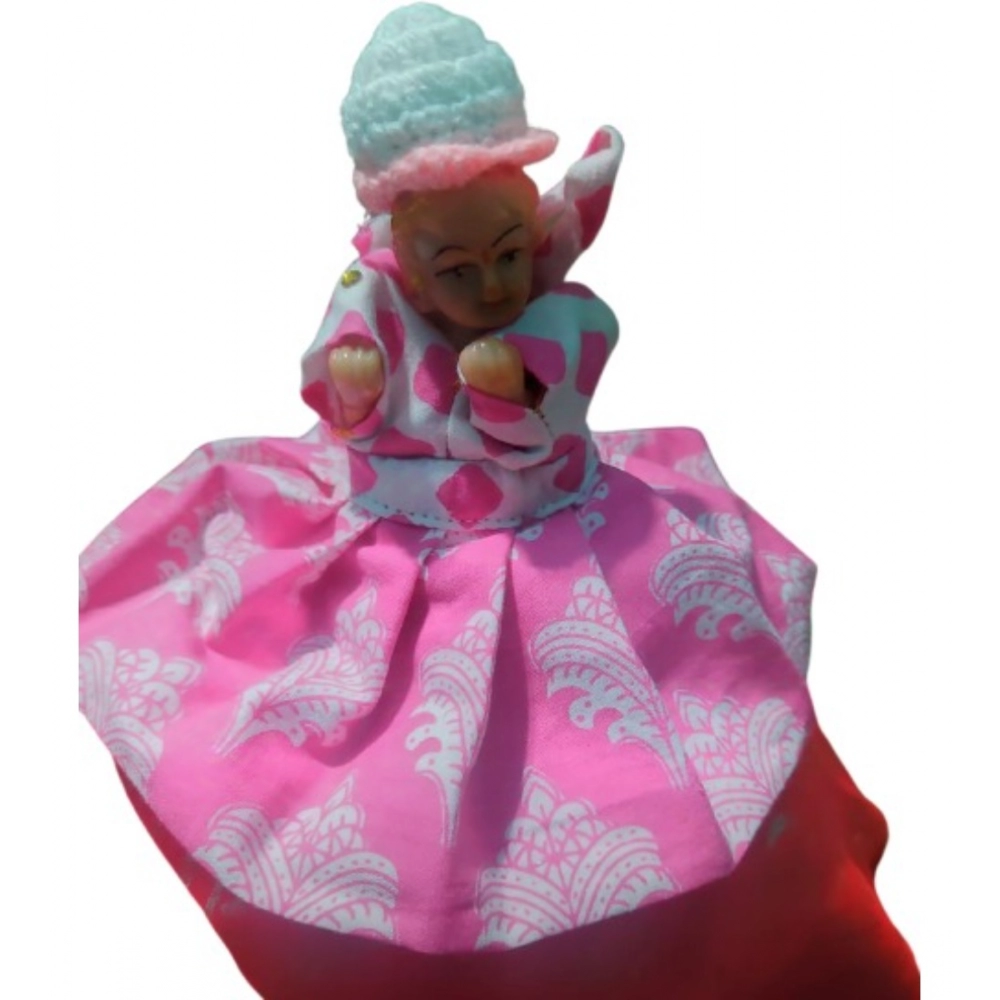 Pink Laddu Gopal Cotton dress for idol size 0-6
