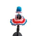 Generic Laddu Gopal Tharad Dress Size: 0 To 6 (Baby Pink-Red) - Image 3