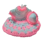 Generic Laddu Gopal Tharad Dress Size: 0 To 6 (White-Baby Pink) - Image 2