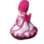 Generic Laddu Gopal Tharad Dress Size: 0 To 6 (Pink-White) - Image 2
