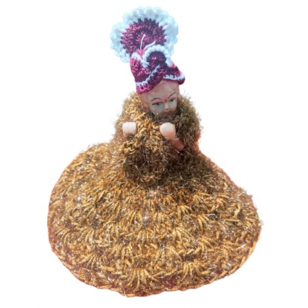 Multicolor Laddu Gopal Tharad dress for idol size 0-6