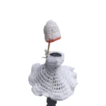 Generic Laddu Gopal Tharad Dress Size: 0 To 6 (White) - Image 2