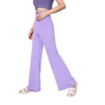 Purple Cow Print Pants - Angle 5