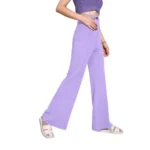 Purple Cow Print Pants - Angle 4
