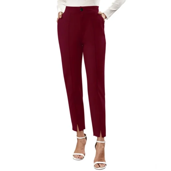 Maroon Pants for Women