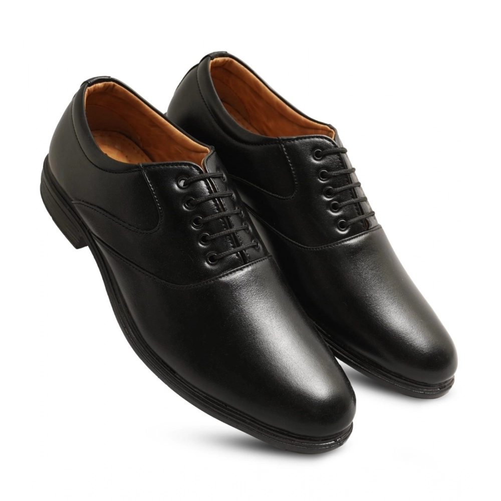 men's faux leather formal shoes