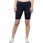 NariHaat Women's Navy High-Rise Shorts
