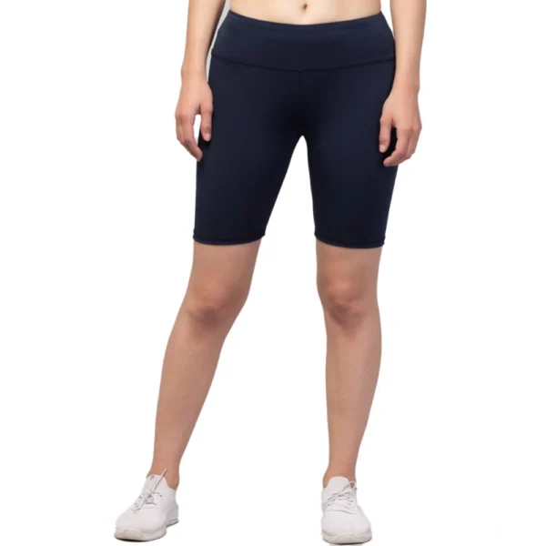 NariHaat Women's Navy High-Rise Shorts