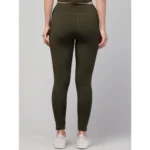 Women's Olive Tights - Angle 6