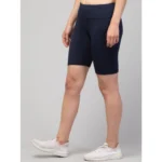 Women's Navy Shorts - Angle 3
