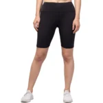 NariHaat Women's Black High-Rise Shorts