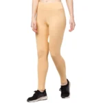 NariHaat Women's Beige High-Rise Tights