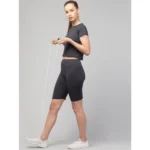 Women's Grey Shorts - Angle 2