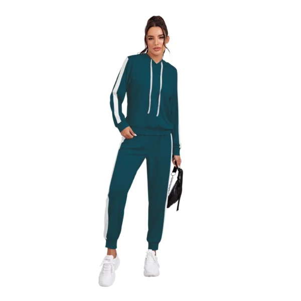 Morpich Knitted Hooded Track Suit