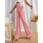 Women's Peach Trousers - Angle 2