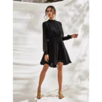 Black Georgette Dress Online