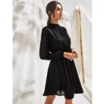 Black Georgette Dress Online