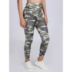 Model wearing NariHaat Grey Printed Tights