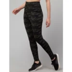 Women's Black Ankle Tights - Angle 3