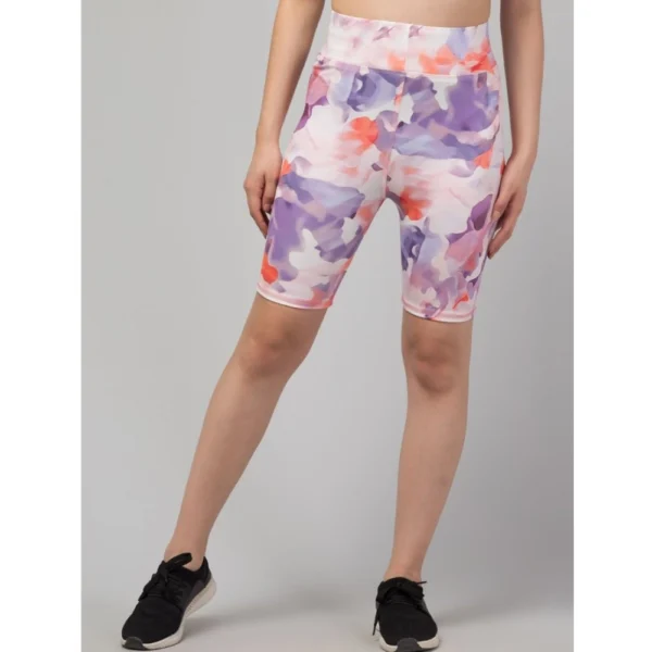 Model wearing NariHaat Multicolor Printed Shorts