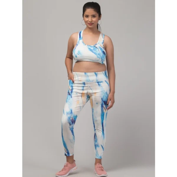 Sky Blue Activewear Set Women