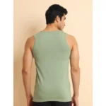 Generic Men's Casual Cotton Solid Round Neck Sleeveless Vest (Newsage) - Image 3